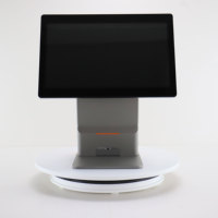 Terminal de point de vente tactile capacitif à double écran CITAQ D1 15,6 pouces Système Android 8.1/Linux/Windows 7/10 4 Go DDR + 64 Go SSD CE FCC