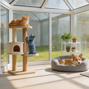 Casetta in Vetro Sunny Sunnyjoy Personalizzata per Uccelli, Piccola Casetta in Alluminio per Animali Domestici, Veranda da Giardino - Product Image 3