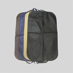 Custom con Logo tasca con cerniera in tessuto Oxford in tessuto Non tessuto borsone <span class=keywords><strong>da</strong></span> <span class=keywords><strong>viaggio</strong></span> copertura borse indumento per abito camicia cappotto - Product Image 5