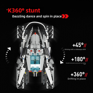 Blocs de construction éducatifs en ABS pour la programmation, 586 pièces, modèle de <span class=keywords><strong>robot</strong></span> <span class=keywords><strong>chariot</strong></span> à assembler soi-même, télécommande via application, jouets pour enfants - Product Image 2