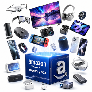 Caja Misteriosa <span class=keywords><strong>de</strong></span> Electrónicos con 100 Artículos: iPhone, Relojes Inteligentes, Altavoz Bluetooth, Auriculares, Puntero Láser, Proyector, Pantalla - Product Image 1