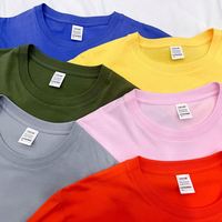 Camisetas Personalizadas de 180 Gsm, 100% Algodón, Camisetas Básicas Lisas para Hombre, Camiseta OEM, Camiseta de Fútbol, Camisetas Polo de Hombre