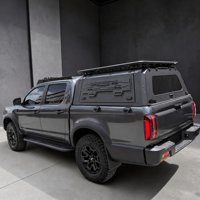Capots de benne pour pick-up Ford F150 Raptor Ranger NP300 BYD Shark Chevrolet Silverado 1500, Hard Top en aluminium pour le camping et le rangement