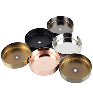 <span class=keywords><strong>Kit</strong></span> d'auvent <span class=keywords><strong>de</strong></span> lustre moderne en acier perle noire 100mm 120mm rosace <span class=keywords><strong>de</strong></span> plafond E27 plaque <span class=keywords><strong>de</strong></span> couverture <span class=keywords><strong>de</strong></span> luminaire pour suspension métal - Product Image 5