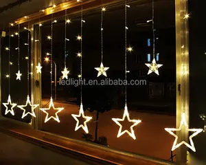 Starfish Shape LED String Light Chain Christmas Decoration Fairy Lights 5m 50L Blue PVC 15 60 IP65 Snow Light Solar