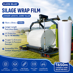 Película para Envolver Ensilaje 75cm*25mic*1650m, 7 Capas, Protección UV, 14 Meses, Anti-Pájaros e Insectos, Película para Envolver Pacas Agrícolas, Fábrica Sinyar - Product Image 6