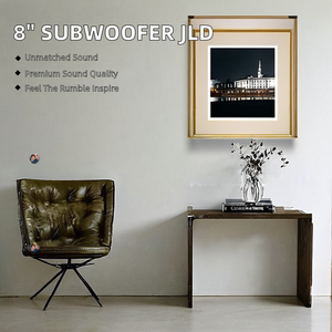 New Cổ Điển JLD 8-Inch RMS300W Xe Loa Siêu Trầm Với Cuộn Dây Kép Nhôm Giỏ DC 12V Loa - Product Image 6