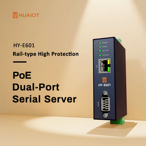 완전히 격리 된 이중 직렬 포트 RS485 RS232-이더넷 변환기 Modbus-이더넷 직렬 장치 게이트웨이 서버 - Product Image 2