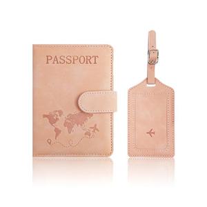 Cartera de Viaje de Cuero PU con Bloqueo RFID, Clip Antirrobo para Tarjetas de Crédito y Pasaporte, Porta Pasaportes - Product Image 2