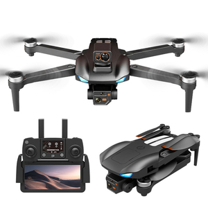 Drone <span class=keywords><strong>AE8</strong></span> <span class=keywords><strong>Pro</strong></span> Max 8K HD Double caméra GPS FPV Évitement d'obstacles Moteur sans balais Drone professionnel Quadricoptère RC Jouet - Product Image 1