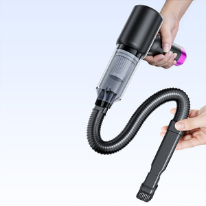 Handheld Plastic <b>Vacuum</b> Cleaner Rechargeable <b>Portable</b> Brushless High Suction Power with 5 Nozzles for Home Car Use - Product Image 4