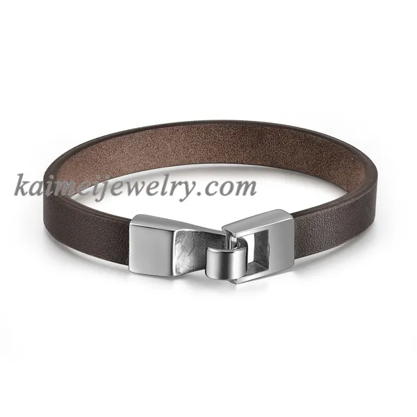 Bracelet For Men Most Popular Fashion Genuine Cow Leather Luxury Men Bracelet For Women