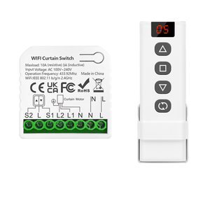Tuya thông minh Wifi RF Rèm chuyển đổi mô-đun không dây 433MHz 5-1 ch điều khiển từ xa AC 110V 220V 240V hỗ trợ in logo - Product Image 1