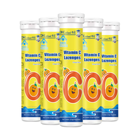 Vente en gros de biotine collagène 1000mg avec zinc aromatisé fruits et légumes acide ascorbique vitamines C pastille fibre