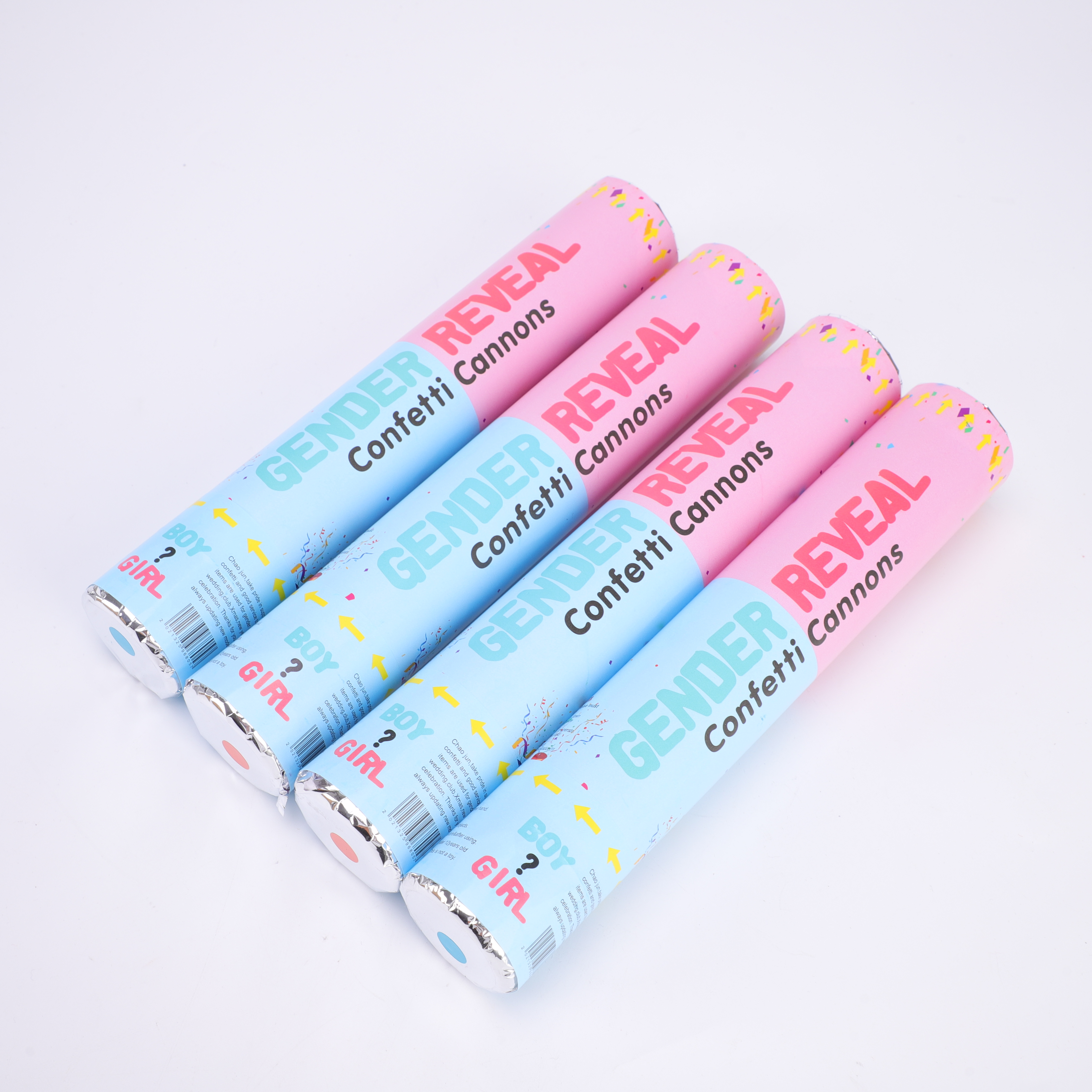 Порошковый шутер для вечеринки с надписью «Пол реб. Дым»