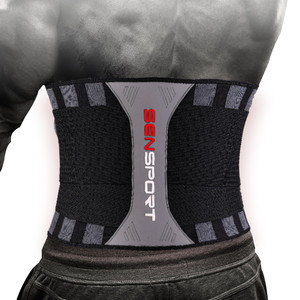 Attelle dorsale de compression avec soutien lombaire ceinture de soutien dorsal pour l'entraînement de récupération enveloppement d'entraînement de taille de haute qualité - Product Image 6