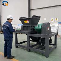 Broyeur de déchets pour station de recyclage des déchets solides, usine de tri des déchets, traitement du carton et des palettes en bois