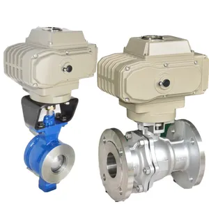 Automatic Motorized Valves Company Motor Spring Return 3 Inch Electric Ball Valve For Sale