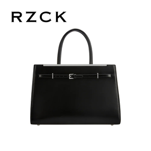 RZCK 2025 New Wholesale Luxury Women's Genuine Leather Shoulder Bags Latest Fashion Large Capacity Cowhide Travel Tote H