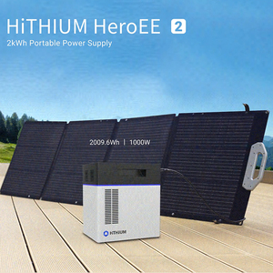 Batterie de stockage d'énergie solaire Hithium Power Station combinant un onduleur 1000W, une batterie au lithium 2000Wh et un contrôleur de charge solaire - Product Image 4