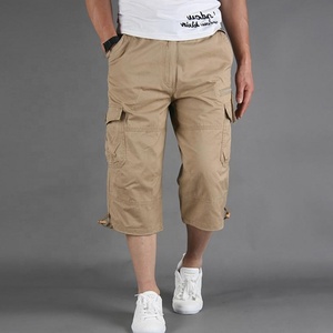 Long Length Cargo Shorts Men Summer Casual Cotton Multi Pockets Hot Breeches Cropped Trousers Camouflage Shorts 5XL - Product Image 4