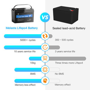 Melasta <span class=keywords><strong>Batterie</strong></span> de remplacement au plomb de haute qualité <span class=keywords><strong>12v</strong></span> 100ah Lifepo4 <span class=keywords><strong>Batterie</strong></span> <span class=keywords><strong>12v</strong></span> <span class=keywords><strong>Batterie</strong></span> au lithium pour voiturette de golf Rv - Product Image 2