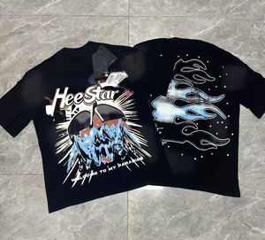 เสื้อยืดสไตล์คนดัง รุ่นจำลองเหมือนจริง 100% ผ้าฝ้ายหนานุ่ม ทรงโอเวอร์ไซส์ สวมใส่สบายสุดๆ สไตล์ Y2K แฟชั่นสตรีทสุดเทรนดี้ - Product Image 2