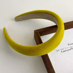Diadema de terciopelo de diseño exclusivo y temperamental, sencilla y versátil para mujer, joyería de moda para uso diario, novedad popular 2026 - Product Image 1