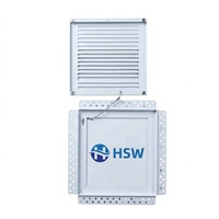 Grille d'aération en fer galvanisé pour système de ventilation HVAC, diffuseur d'air décoratif en métal à fixation murale pour plafond