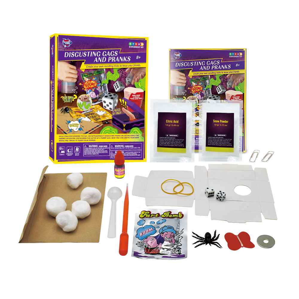 Kit de science de gass et farces dégoûtant