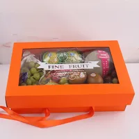 Dossiers d'emballage alimentaire vide recyclable pour nouilles aux fruits/bébé cadeau 5-6kg estampage forme personnalisée couvercle créatif et base en gros