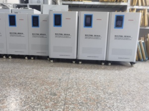 220V 380V 3 pha động cơ servo tự động ổn áp 30kVA 50kva 60kva 80kva điều chỉnh điện áp - Product Image 5