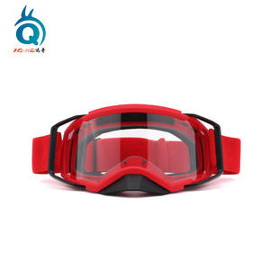 Gafas deportivas Xo-Ho antivaho, a prueba de viento, protección UV para hombres, para montar en motocicleta, marco azul, plástico de una sola capa - Product Image 4