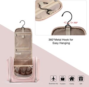 Borsa <span class=keywords><strong>da</strong></span> viaggio <span class=keywords><strong>da</strong></span> toilette con gancio appeso per il trucco borsa cosmetica <span class=keywords><strong>Organizer</strong></span> <span class=keywords><strong>da</strong></span> viaggio per accessori - Product Image 6