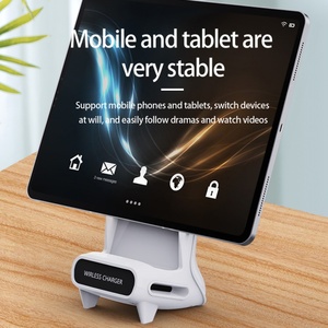 แท่นวางไฟฟ้าแบบไร้สาย15W ใหม่สำหรับ <span class=keywords><strong>Apple</strong></span> Samsung, สำหรับโทรศัพท์มือถือและแท็บเล็ต Xiaomi - Product Image 4