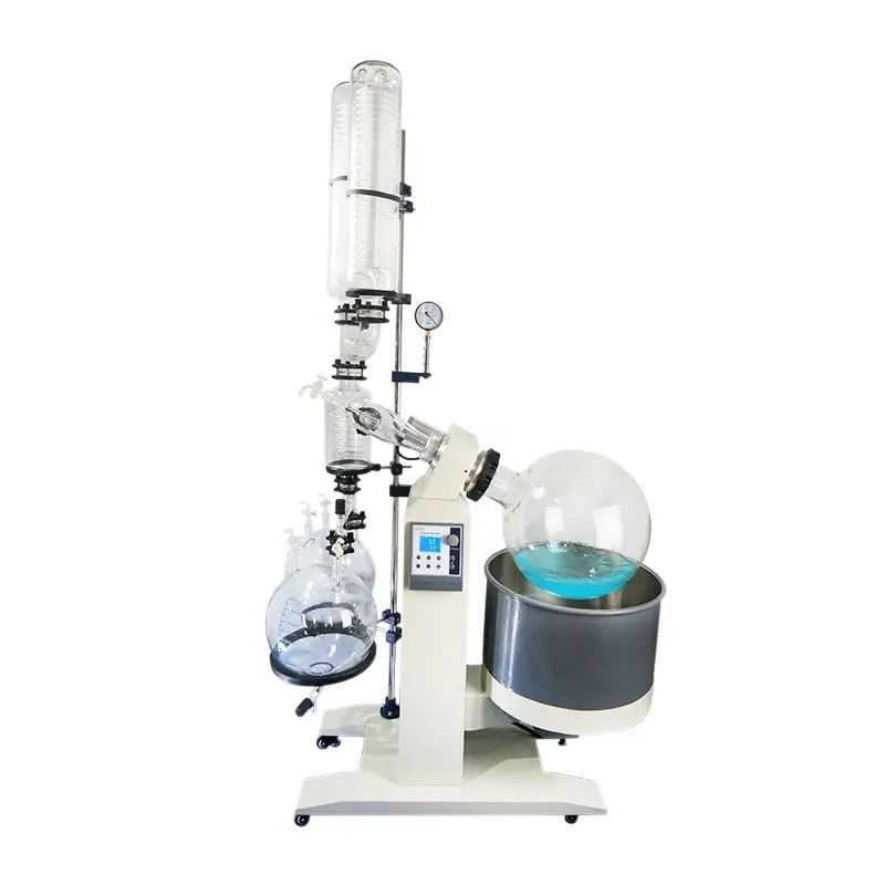 R1050 Industrial Solvent Recovery Equipment Roto Vape 50L Rotary Evaporator