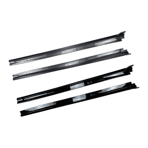 Bmw X6 F16 M Sport 2014 2019 Side Skirts Body Kit Piano Black Carbon Fiber Texture <b>Abs</b> Material - Product Image 5