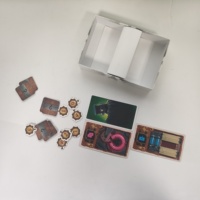 Jeu de cartes personnalisé avec impression sur mesure, version chinoise, fabricant, avec un jeu de cartes inclus, explosion de la police à Londres