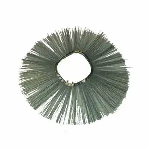 Poly Ring Road Sweeper Wafer Brushes for Snow Sweeping Customized Size Gutter Broom Sweepers Brushes