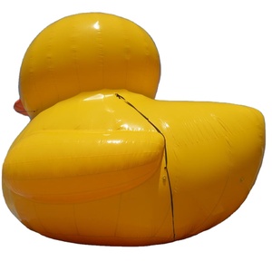 Airfun Hight thiết bị chất lượng vịt phao trẻ em cao su vịt <span class=keywords><strong>Inflatable</strong></span> Vàng vịt cho trò chơi nước - Product Image 3