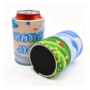 Promotion : Manchons isothermes personnalisés en néoprène imprimé, imperméables, pour canettes de bière, par sublimation - Product Image 1