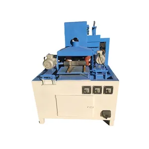 Furniture factory woodworking four-side sanding machine wood board burr remover solid wood board belt sander