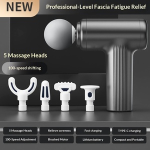 <span class=keywords><strong>Mini</strong></span> Pistola de Masaje Fascial, Masajeador Muscular para el Hogar, 100 Eléctrico, Pantalla LED Inteligente, Pistola de Masaje para Cuello, Batería Integrada - Product Image 6