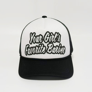 사용자 정의 로고 자수 트럭 운전사 모자 사용자 정의 로고 자수 하이 퀄리티 사용자 정의 트럭 모자 모자 로고 - Product Image 2