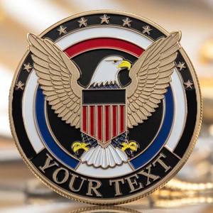 عملة تذكارية مخصصة من المصنعين ، عملة ثلاثية الأبعاد مطلية بالمينا العتيقة بالذهب ، هدية تذكارية مصبوبة بالقالب ، تصميم عملة تحدي جوفاء - Product Image 2