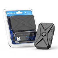 Adaptateur clavier-souris pour jeux mobiles Gamwing M1 Pro+ - Contrôle automatique du recul pour PUBG - Convertisseur de téléphone mobile BT Type C