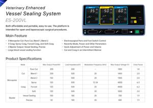Máquina de Electrocauterización Veterinaria ES-200VL, Instrumento Médico Veterinario para Cirugía, Electrocauterización Veterinaria Monopolar y <span class=keywords><strong>Bipolar</strong></span> - Product Image 5