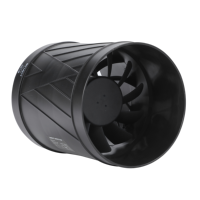 Ventilateur d'extraction électrique de plafond de haute qualité avec roulement à billes et construction en plastique - Personnalisable OEM pour les hôtels