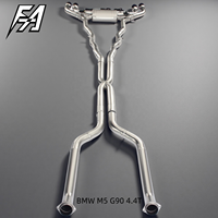 Système d'échappement Cat-back haute performance en acier inoxydable 304 pour BMW M5 G90 S68 4.4T 2025