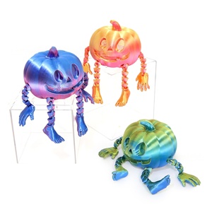 โมเดลฟักทองพิมพ์ 3 มิติแบบกำหนดเอง ชุดตกแต่งฮาโลวีนสำหรับวางบนโต๊ะ - Product Image 1